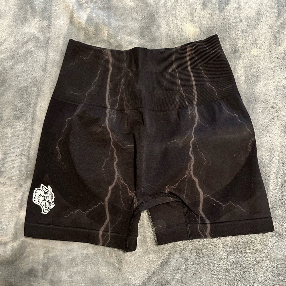Darc Sport Black Athletic Lightning Shorts